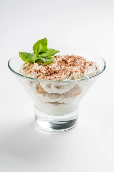 Italiensk dessert tiramisu — Stockfoto