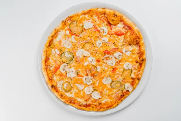 Gustosa pizza al forno — Foto Stock