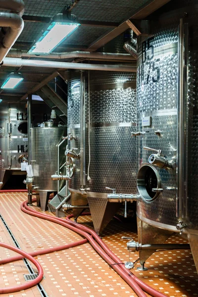 ワイン工場の内部 — ストック写真
