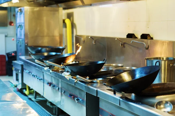 Modern interior of kitchen — Stock Photo, Image