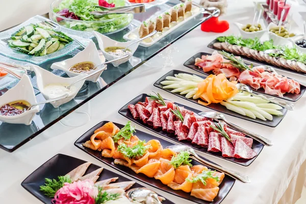 Catering banquet table — Stock Photo, Image