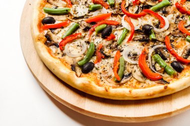 pişmiş lezzetli pizza