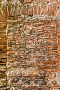 Eski tuğla duvar