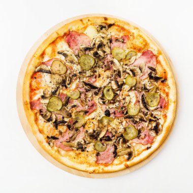 pişmiş lezzetli pizza