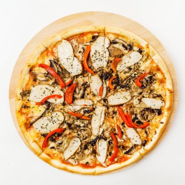 pişmiş lezzetli pizza