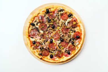 pişmiş lezzetli pizza