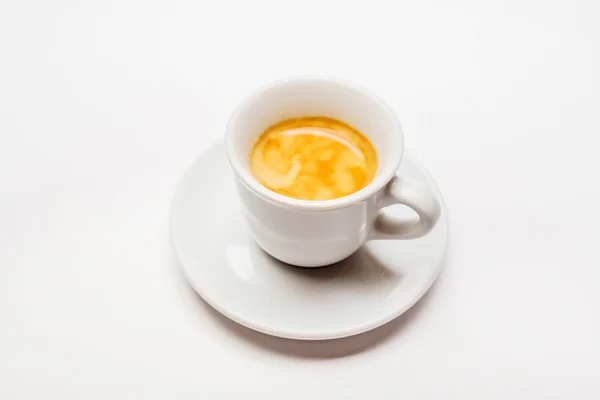 Taza de café en blanco — Foto de Stock