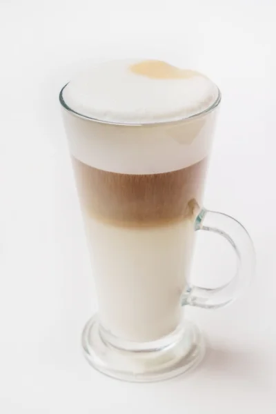 Latte macchiato καφέ — Φωτογραφία Αρχείου