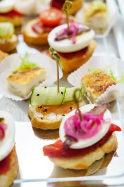 Lezzetli meze açık büfe 