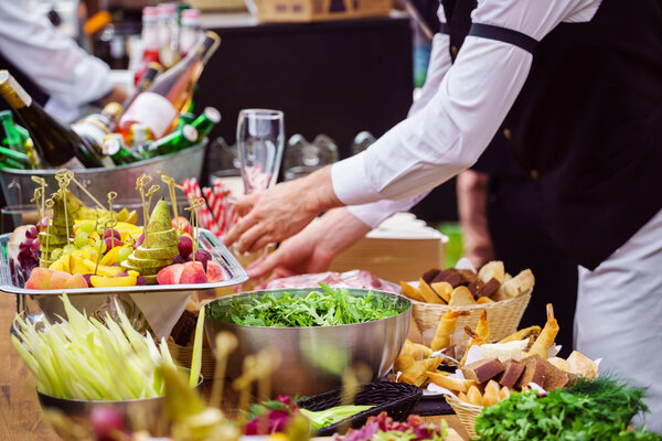 Delicious appetizers buffet 