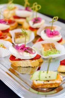 Lezzetli meze açık büfe 