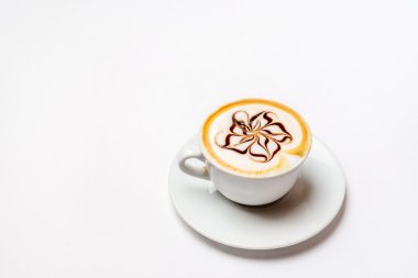 fincan sıcak cappuccino 