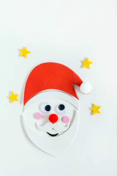 Artesanía de papel Santa Claus — Foto de Stock