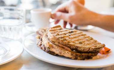 Kafede lezzetli breakfast