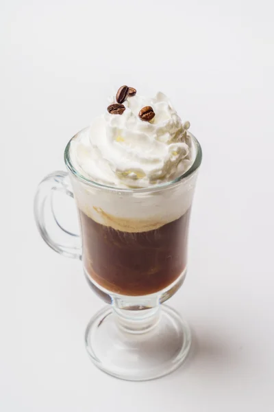 Latte macchiato kaffe — Stockfoto