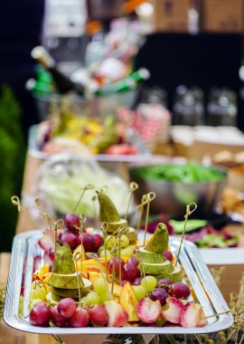 Lezzetli meze açık büfe 