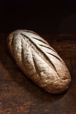 Taze ev yapımı ekmek.