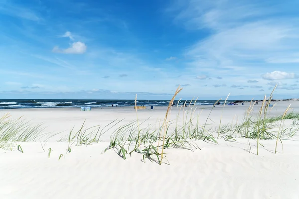 Plaża morze Bałtyckie — Zdjęcie stockowe