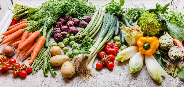 Verduras orgánicas frescas —  Fotos de Stock