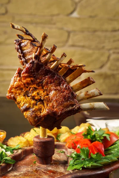 Tasty grilled ribs — Stock Photo, Image