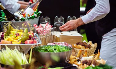 Lezzetli meze açık büfe 