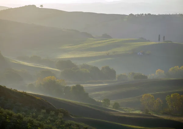 Bellissimo paesaggio toscano — Foto Stock