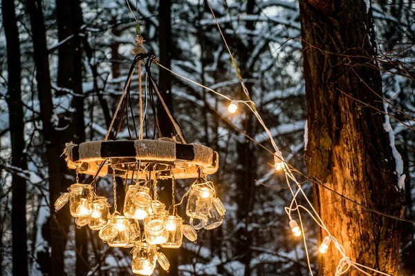 Lámpara creativa al aire libre —  Fotos de Stock