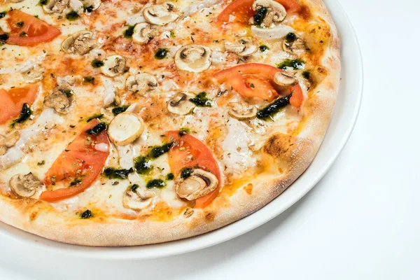 lezzetli fırında pizza