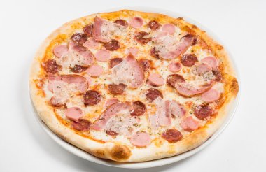 lezzetli fırında pizza