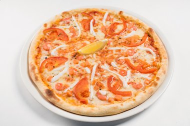 lezzetli fırında pizza