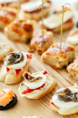 Lezzetli farklı tapas