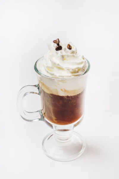 Νόστιμα latte macchiato καφέ — Φωτογραφία Αρχείου