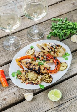 Gurme ızgara kalamar