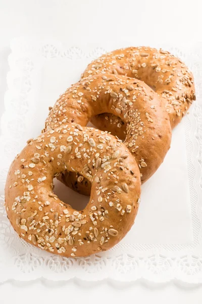 Verse, smakelijke bagels — Stockfoto