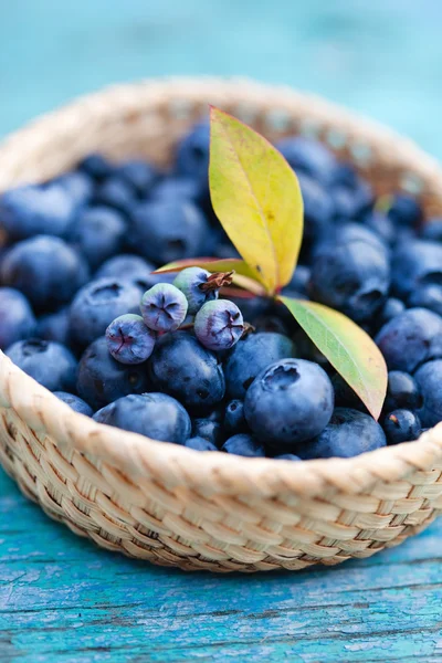 Fresh ripe blueberries — Stock Photo, Image