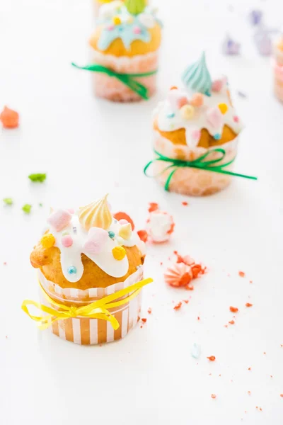 Osterverzierte Cupcakes — Stockfoto