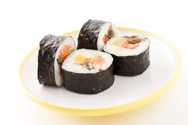 Smakelijke Japanse sushi — Stockfoto