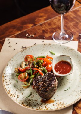 sebzeler lezzetli biftek