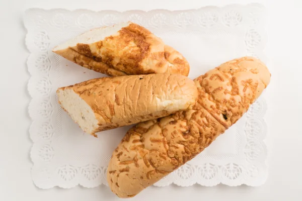 Fresh buns with cheese — Stok fotoğraf