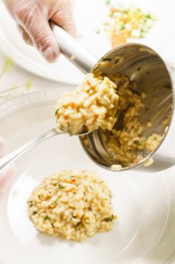Risotto yapma Şef