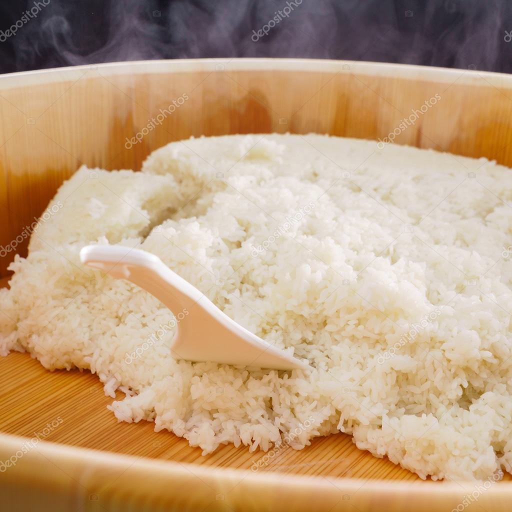 Hangiri sushi rice — Stock Photo © Shebeko 122254730
