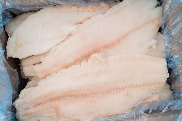 Packaged frozen fish