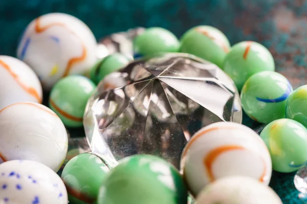 Bolas de mármol brillante — Foto de Stock