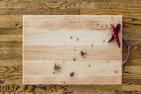 Delicious spices on board — Stock Photo, Image