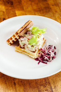 sağlıklı salata tabağı