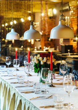 Düğün masa süslü