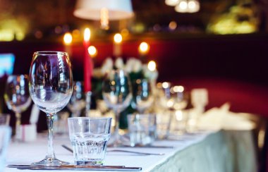 Düğün masa süslü