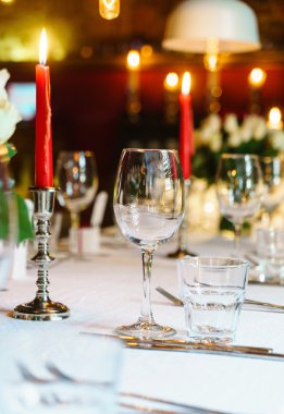 Düğün masa süslü