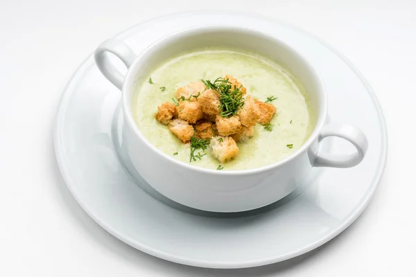 Bowl of cream soup — Stock Photo, Image