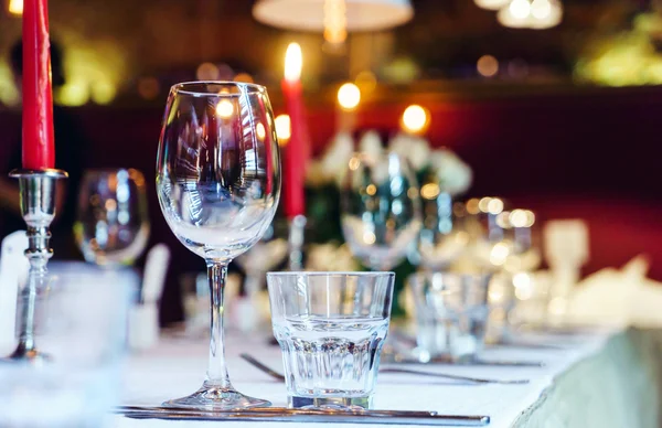 Decorated wedding table — Stock Photo, Image